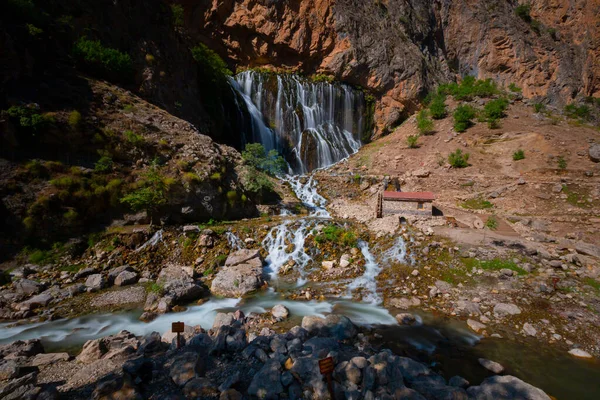 Cachoeira Kapuzba Uma Das Cachoeiras Mais Importantes Mundo Segunda Maior — Fotografia de Stock