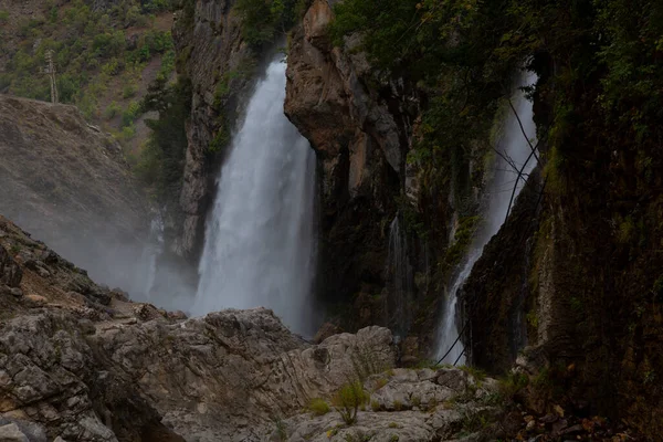 Cascade Kapuzbasi Qui Est Deuxième Haute Cascade Monde Fascine — Photo