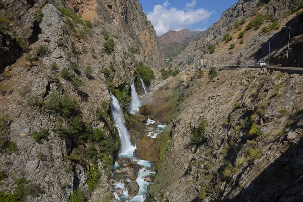 Kapuzbasi Cascata Che Seconda Cascata Più Alta Del Mondo Affascina — Foto Stock