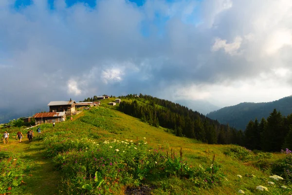 Meseta Pokut Rize Meseta Encuentra Sur Del Distrito Amlhemin Entre —  Fotos de Stock