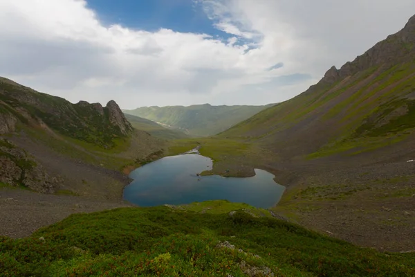 Parc National Des Monts Kakar Lac Avusor Heart — Photo