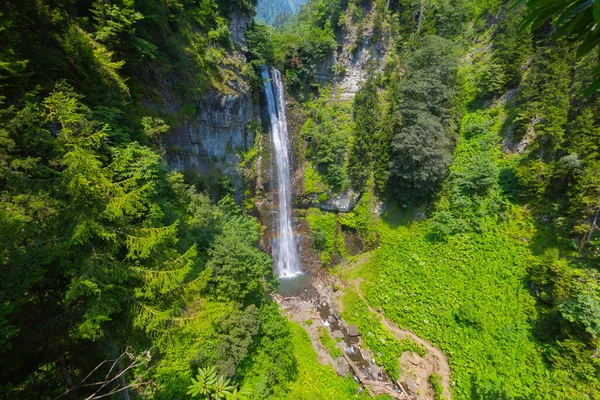 Cascada Maral Una Cascada Corriente Maral Las Montañas Karal Distrito —  Fotos de Stock