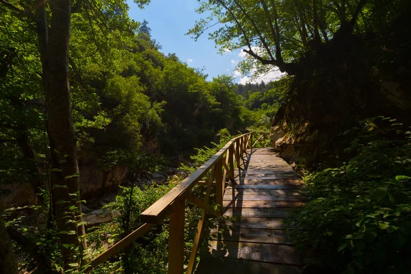 Uma Das Belezas Naturais Mar Negro Ocidental Valla Canyon Segundo — Fotografia de Stock