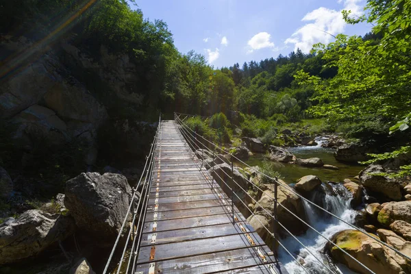 Een Van Natuurlijke Schoonheden Van Westelijke Zwarte Zee Valla Canyon — Stockfoto