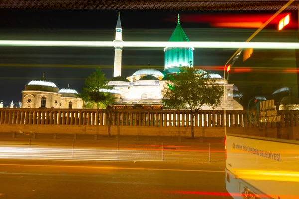 Mevlana Grab Und Tulpengärten Von Konya — Stockfoto