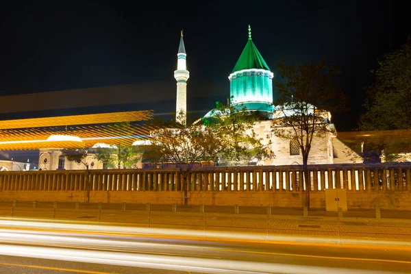 Tombeau Mevlana Jardins Tulipes Konya — Photo