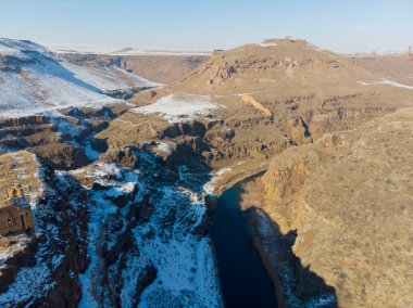 An / Kars harabelerinin hava görüntüsü