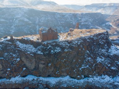 An / Kars harabelerinin hava görüntüsü