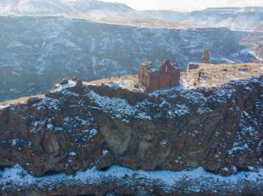 An / Kars harabelerinin hava görüntüsü
