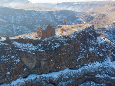 An / Kars harabelerinin hava görüntüsü