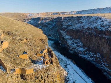 An / Kars harabelerinin hava görüntüsü