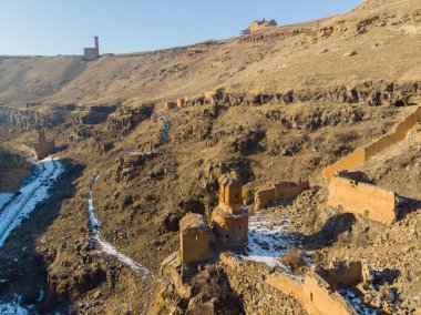 An / Kars harabelerinin hava görüntüsü