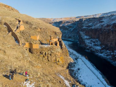 An / Kars harabelerinin hava görüntüsü