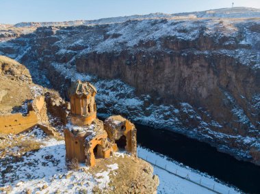 An / Kars harabelerinin hava görüntüsü