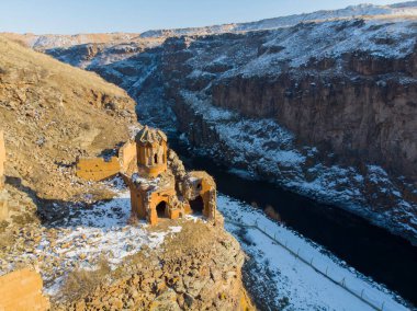 An / Kars harabelerinin hava görüntüsü