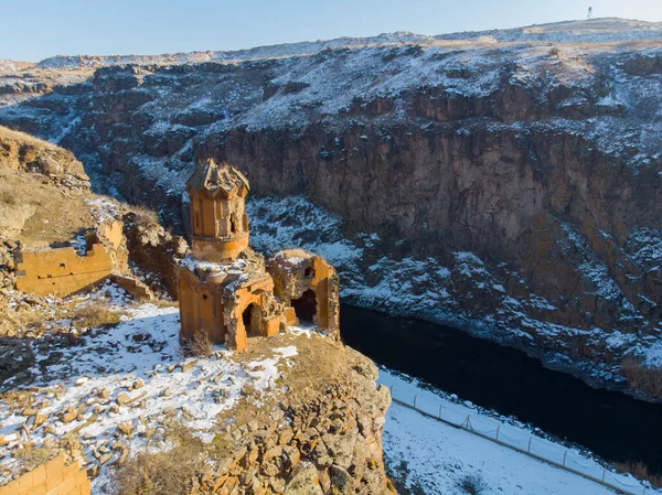 An / Kars harabelerinin hava görüntüsü