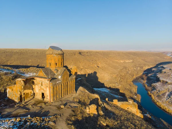 An / Kars harabelerinin hava görüntüsü