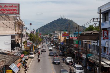 Güneşli bir günde Phuket sokakları