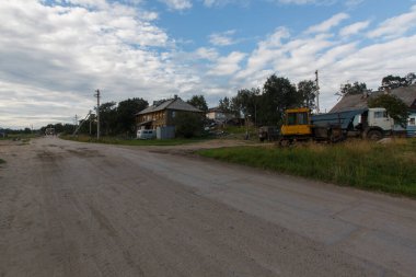 Yazın Solovetsky Köyü. Turizm harici bölge