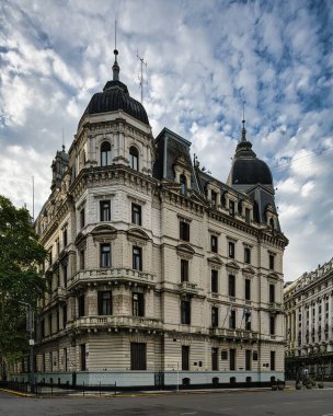 Buenos Aires şehir merkezindeki tarihi klasik binalar, Arjantin