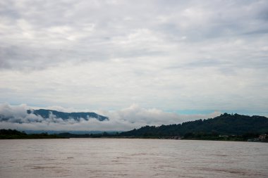 Mekong Nehri peyzaj