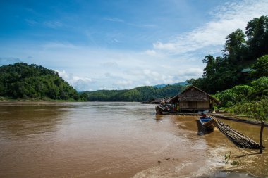 Salween nehir manzara