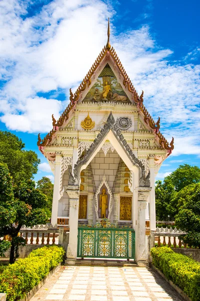 Die Kirche im thailändischen Tempel — Stockfoto