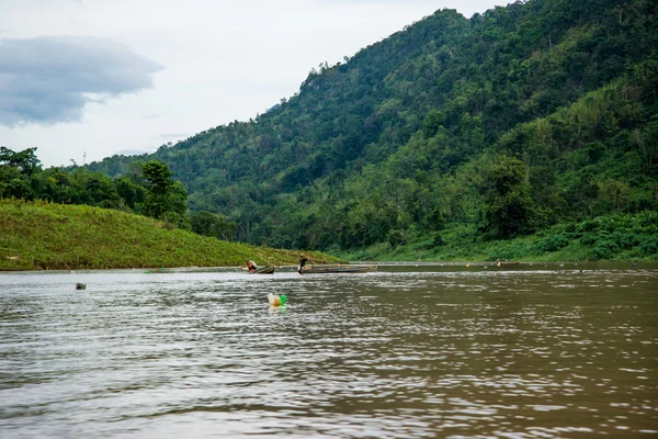 Krajina z Salween řeky — Stock fotografie