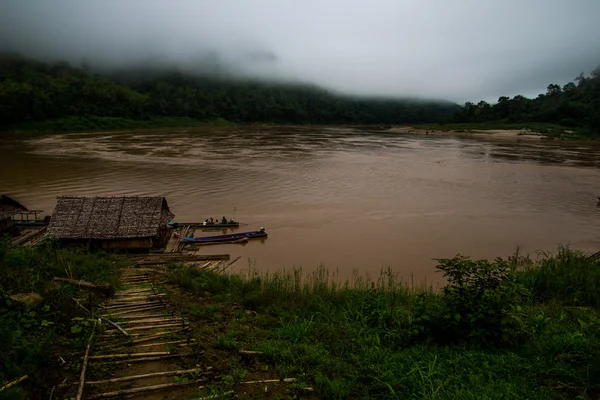 Salween nehir manzara — Stok fotoğraf