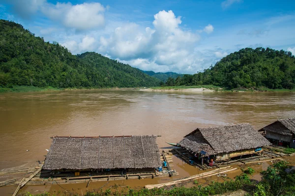 Salween nehir manzara — Stok fotoğraf