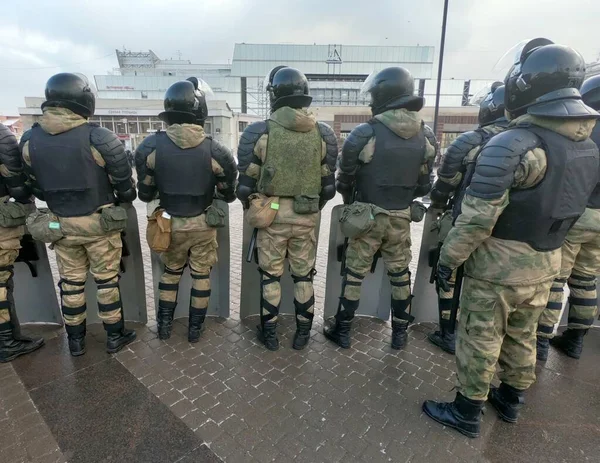 San Petersburgo, Rusia, 31 de enero de 2021. Protestas anticorrupción tras el arresto de Alexei Navalnys en el Palacio de Putins —  Fotos de Stock