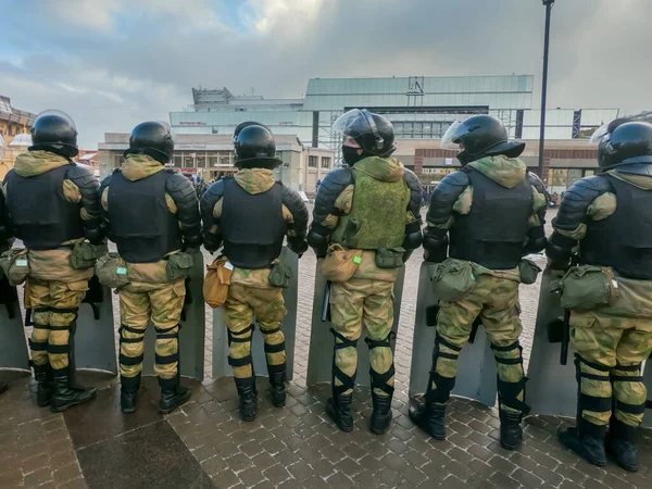 St. Petersburg, Rusya, 31 Ocak 2021. Alexei Navalnys tutuklandıktan sonra yolsuzlukla mücadele gösterileri .