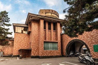 Manchukuo, Changchun, Çin 'deki Kukla Merkez Bankası Kulübü' nün tarihi binası.