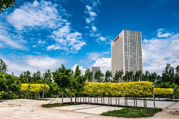 Urban Landscape China South Korea Changchun International Cooperation Demonstration Zone — 图库照片