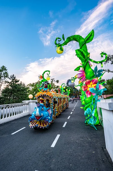 Scènes Cinquième Festival Des Lanternes Été Changchun Chine — Photo