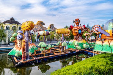 Changchun, Çin 'de Beşinci Yaz Feneri Festivali Sahneleri