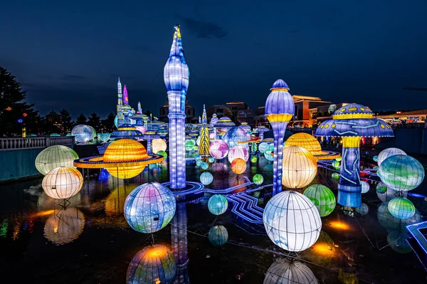 Szenen Des Fünften Sommer Laternenfestes Changchun China — Stockfoto