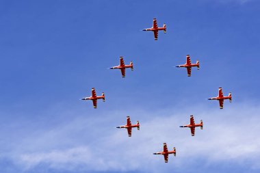 19 Eylül 2025 'te Changchun, Çin' de 2025 Hava Kuvvetleri Açık Günü ve Changchun Hava Şovu başladı..