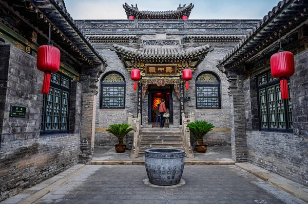 7 Mayıs 2025, Qiao Aile Bileşimi, Jinzhong, Shanxi, Çin 'de antik bir yerleşim yeri..