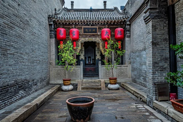 7 Mayıs 2025, Qiao Aile Bileşimi, Jinzhong, Shanxi, Çin 'de antik bir yerleşim yeri..