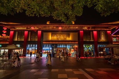 15 Mayıs 2025, Tang Hanedanlığı 'nın gece görüşü Xi' an, Çin 'de asla uyumaz..