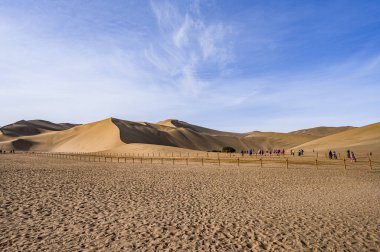 Dunhuang Mingsha Dağı Doğal Manzara, Gansu, Çin