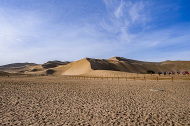 Dunhuang Mingsha Dağı Doğal Manzara, Gansu, Çin