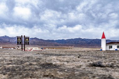 Emerald Gölü Sahne Bölgesi, Dachaidan, Qinghai, Çin