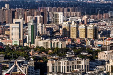 Changchun şehrinin sonbahar manzarası, Çin