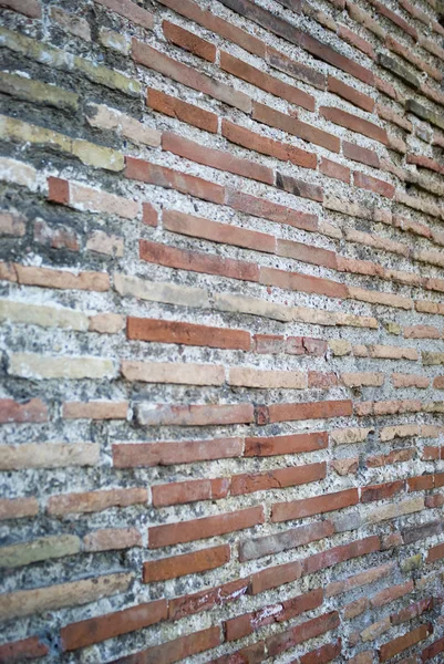 Oude dichtgemetseld muur — Stockfoto
