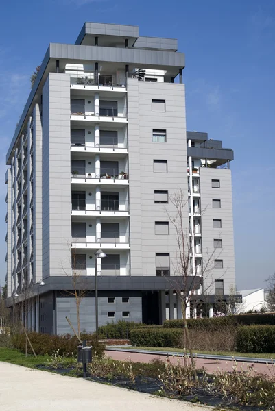 Modern condominium bina — Stok fotoğraf