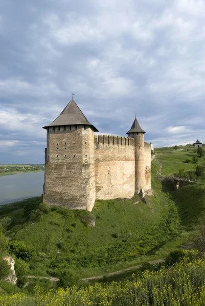 Forteresse de Khotyn, Ukraine occidentale — Photo