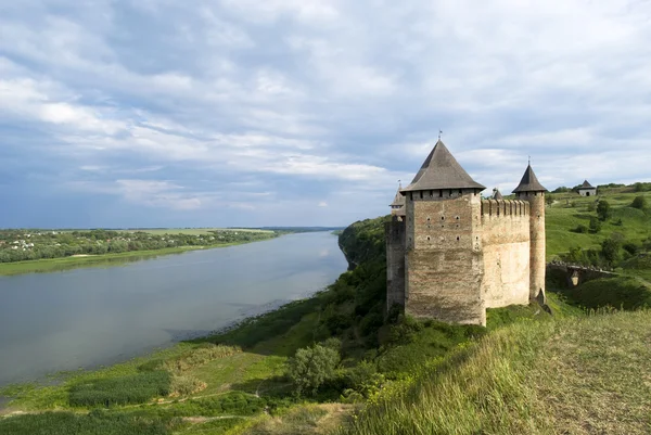 Khotyn Fortress, Western Ukraine — Stock Photo, Image