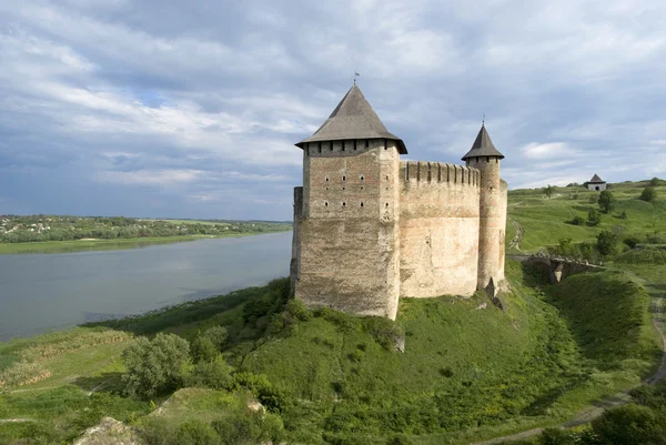 Khotyn Fortress, Western Ukraine — Stock Photo, Image